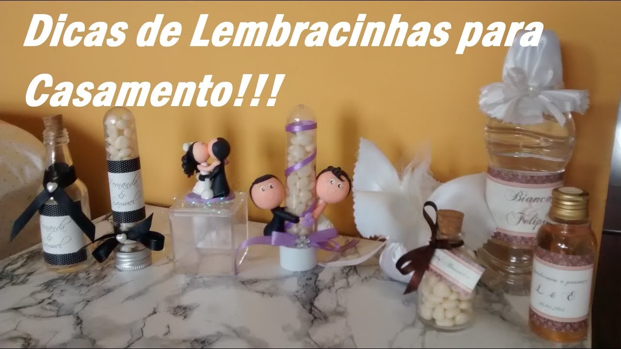 IDÉIAS DE LEMBRANCINHAS PARA CASAMENTO. Carla Oliveira
