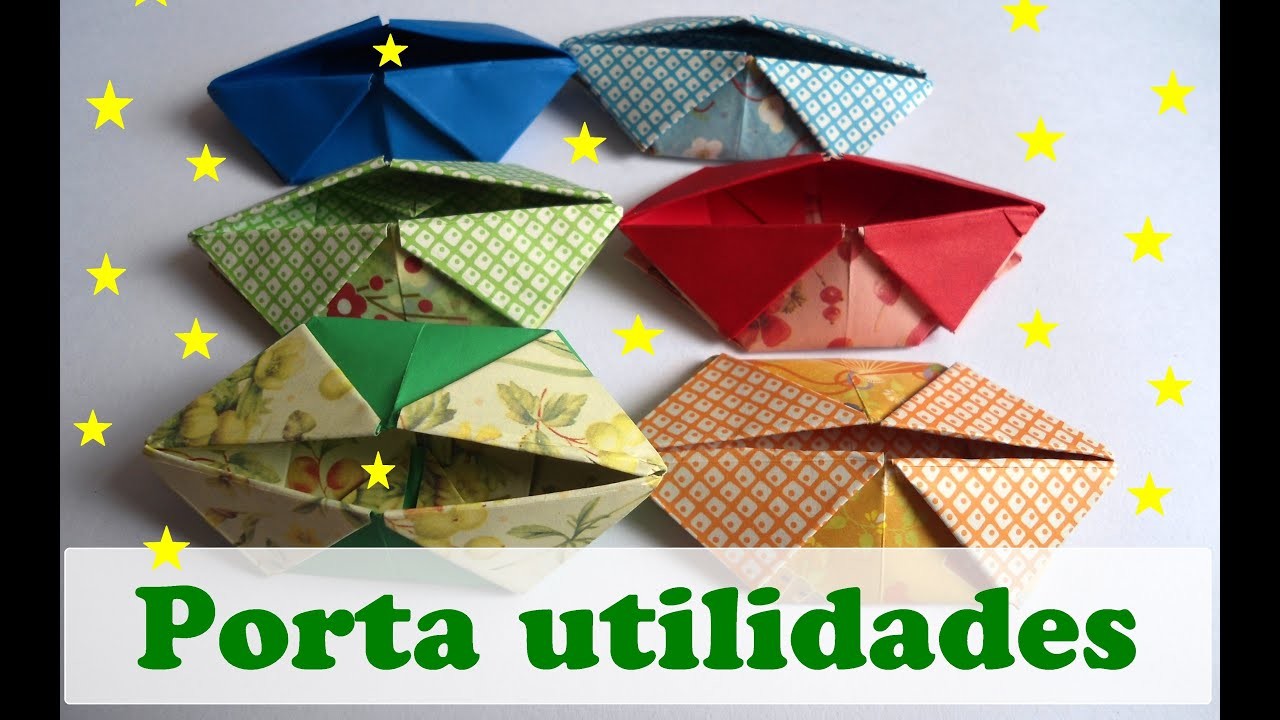 ORIGAMI - PORTA UTILIDADES