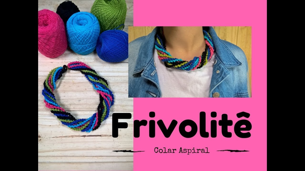 Renda Frivolite. Maria Joaninha Ateliê. 2017.