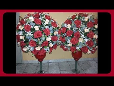 Valores e Quantidades do Vídeo ( Como Fazer um Arranjo para Festas e Casamentos) + compras de Natal