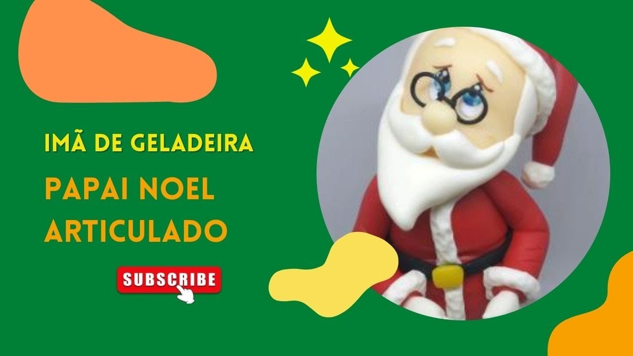 Como fazer um Papai Noel de BISCUIT | Artesã Roselita Leal | Programa Note e Anote | DIY ideia