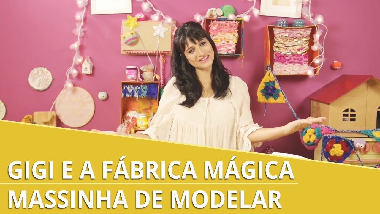 Gigi e a Fábrica Mágica - Massinha de Modelar