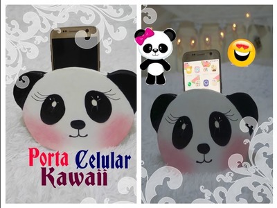 PORTA MOVIL KAWAII ( RECICLA)
