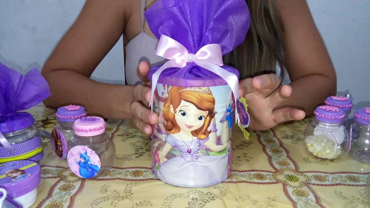 Preparativos Princesa Sofia2#Laviniafaz4 personalizados prontos