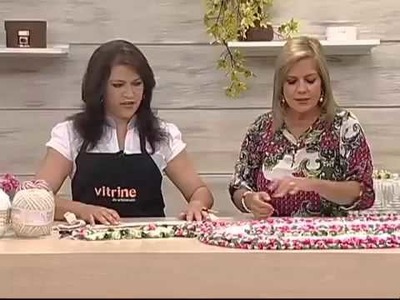 Tapete Jardineira com Maria Jos Vitrine do Artesanato na TV