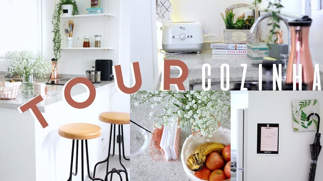 TOUR PELO APÊ!  - Cozinha (parte 1). Apartment Tour! | Lorrine Mondin