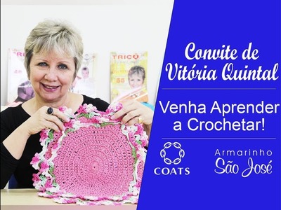 Aprenda Crochê com Vitória Quintal!