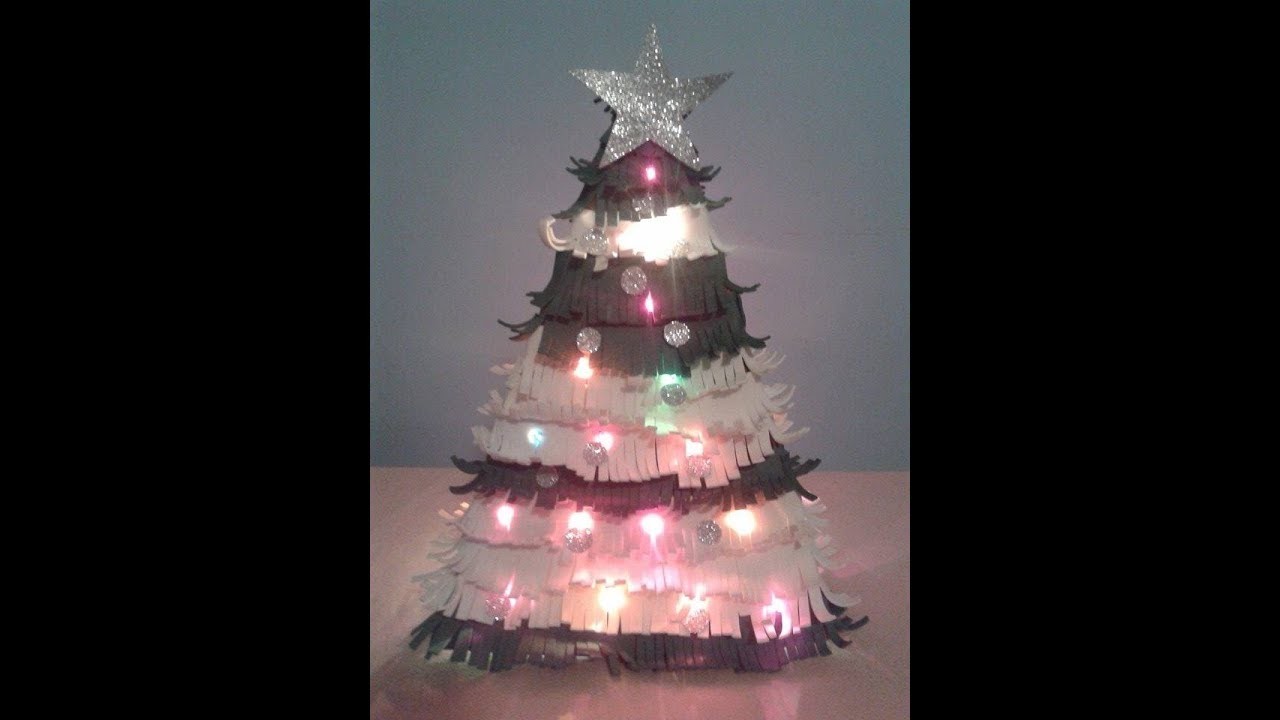 Árvore de Natal de Papelão e EVA - Enfeite de Natal!