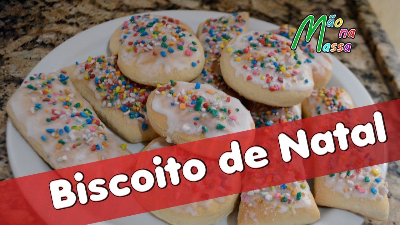 Biscoito de Natal - receita fácil