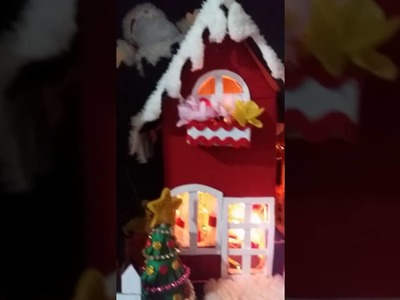 Casinhas luminárias de natal