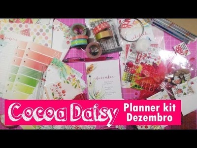 Cocoa Daisy planner kit - Dezembro (Português BR)
