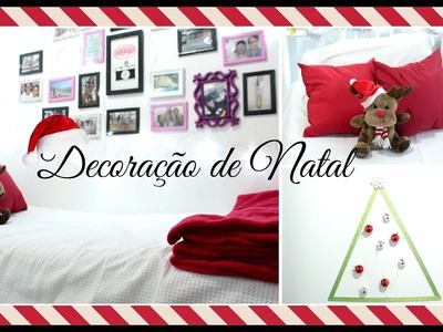 DECORAÇÃO DE NATAL PARA O QUARTO