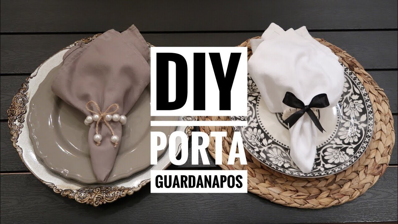 DIY - 2 Porta guardanapos - lacinhos - katherinne Ribeiro