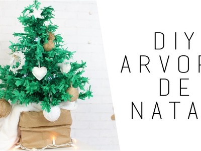DIY Árvore de Natal De Papel - Especial de Natal 2017 #1 | Larissa Vale