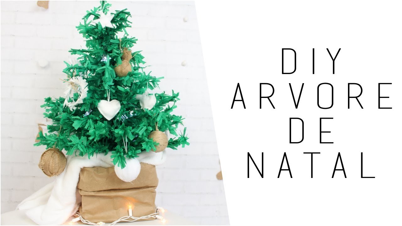 DIY Árvore de Natal De Papel - Especial de Natal 2017 #1 | Larissa Vale