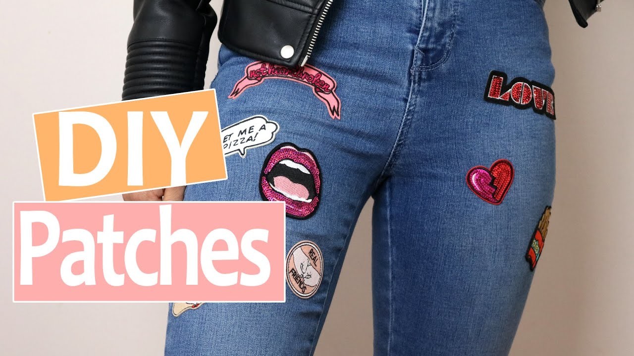 DIY Patches | Customização Em Calça Jeans