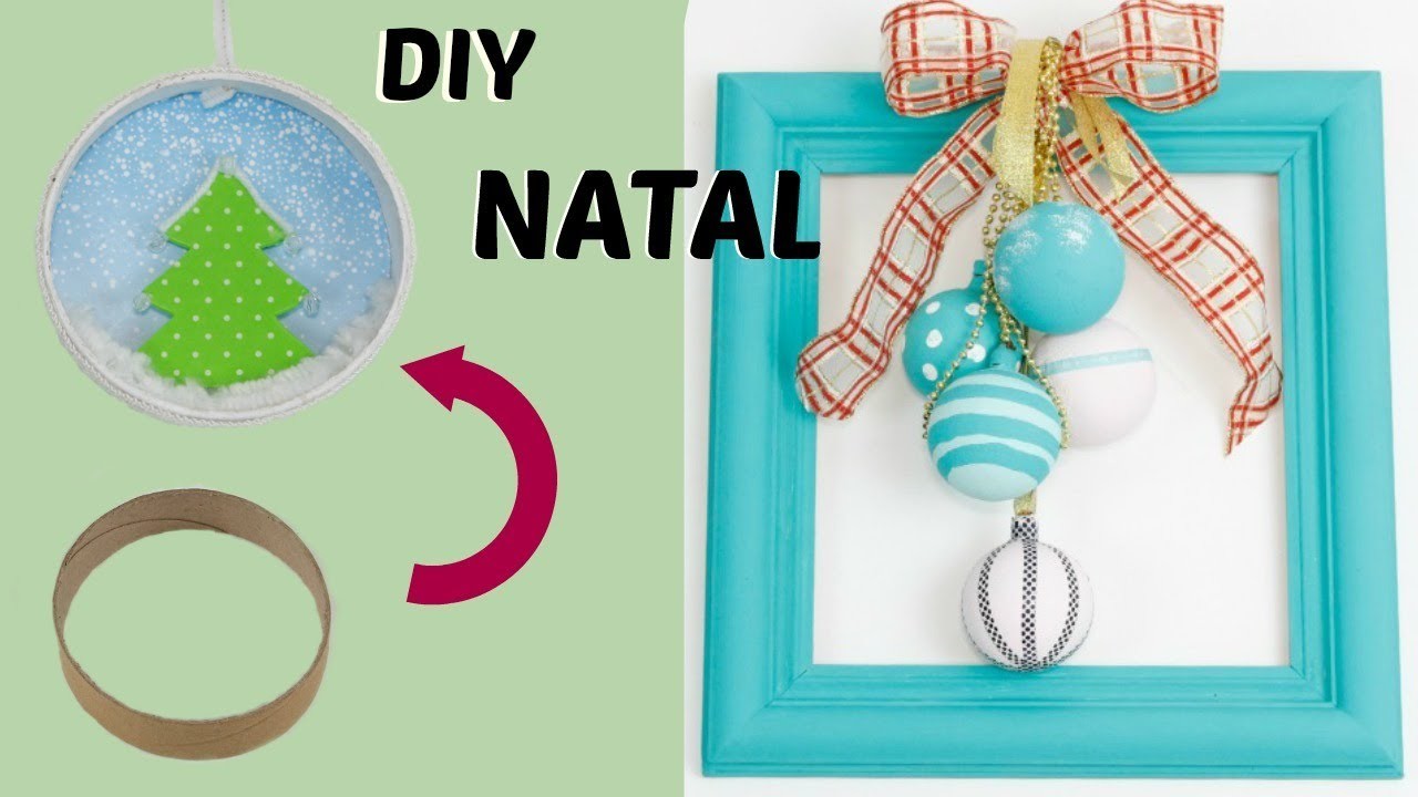 Ideias Incríveis para o NATAL #1 Para decorar, super fácil!!! ????????