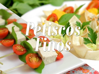 Petiscos Finos + Maionese de Batata e Cenoura (Especial de Casamento)