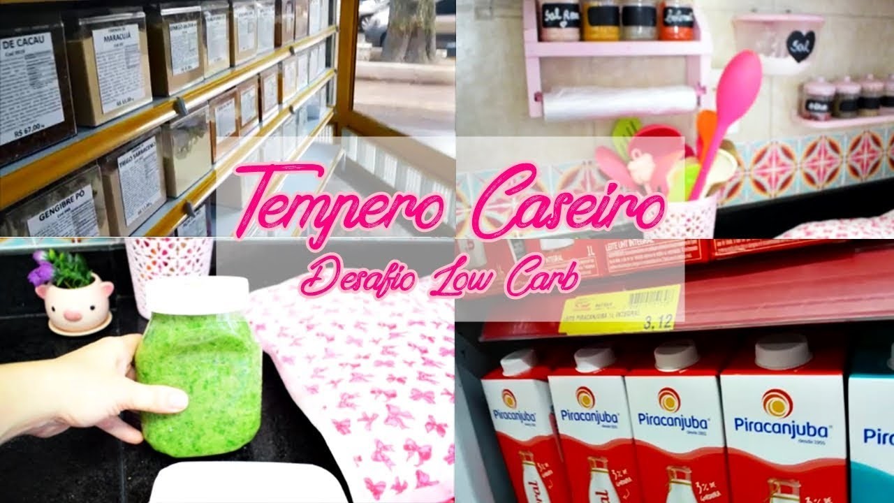 TEMPERO CASEIRO | COMPRAS NO MOINHO E MERCADO| VAI TER DESAFIO