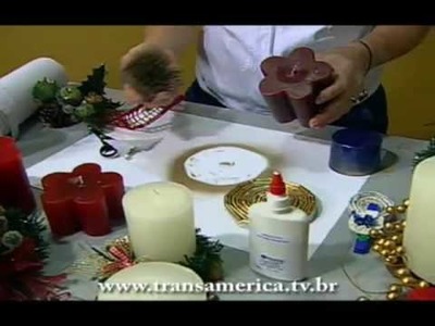 Tv Transamérica -  Arranjo de vela dourada Parte 1