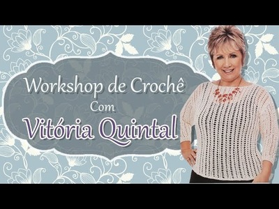Workshop com Vitória Quintal - 24 e 25 de Outubro no Armarinho São José