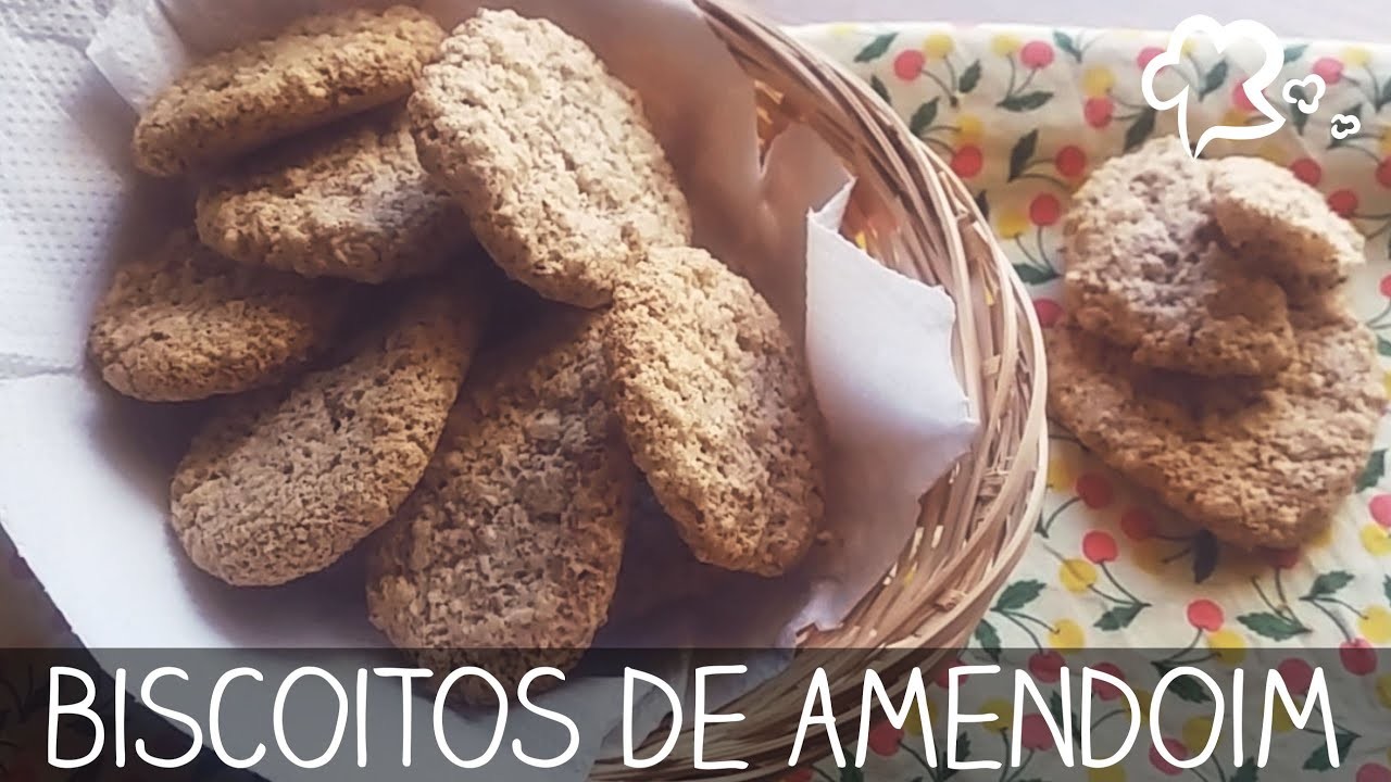 Biscoitos de Amendoim (apenas 4 ingredientes) | Brisando na Cozinha #10