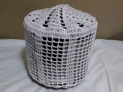Capa para panela elétrica de arroz.Diana Felix Crochê