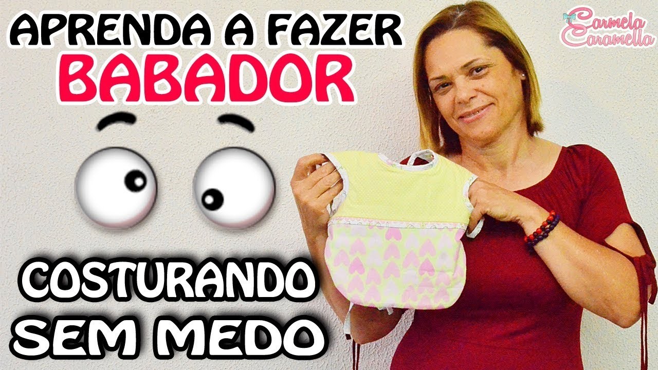 Costurando sem Medo - Babador