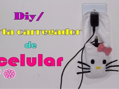 Diy| porta carregador para celular