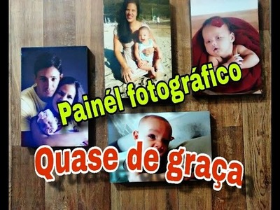 PAINEL DE FOTOS COM ISOPOR ! QUASE DE GRAÇA !!!