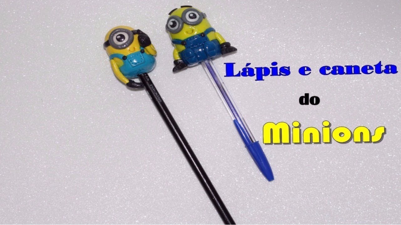 Ponteira de lápis Minions #29 #30diascomFabi