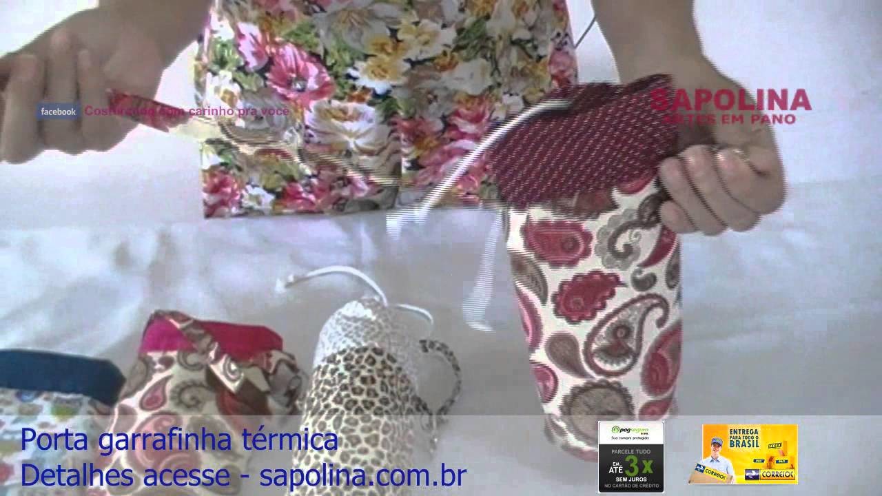 Porta garrafinha térmica