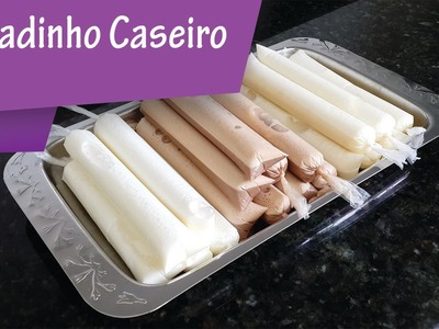 Receita - Geladinho Caseiro (Chup Chup, Gelinho, Sacolé, Flau, Juju) |Dicas da Vovó|