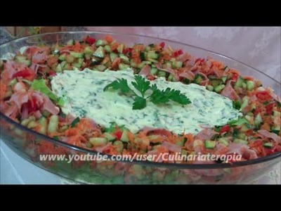 Salada de Maionese Legumes e Alface - SALADA BAILARINA - Dyne e Zinha Culinária Terapia