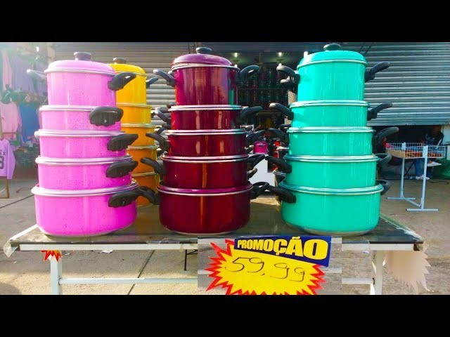 TOUR BRÁS FEIRA DA MADRUGADA - UTILIDADES PARA COZINHA