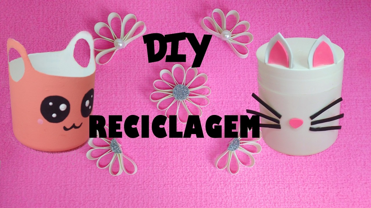 3 DIY RECICLAGEM