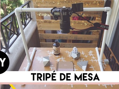 DIY: Tripé de Mesa | by Aline Albino