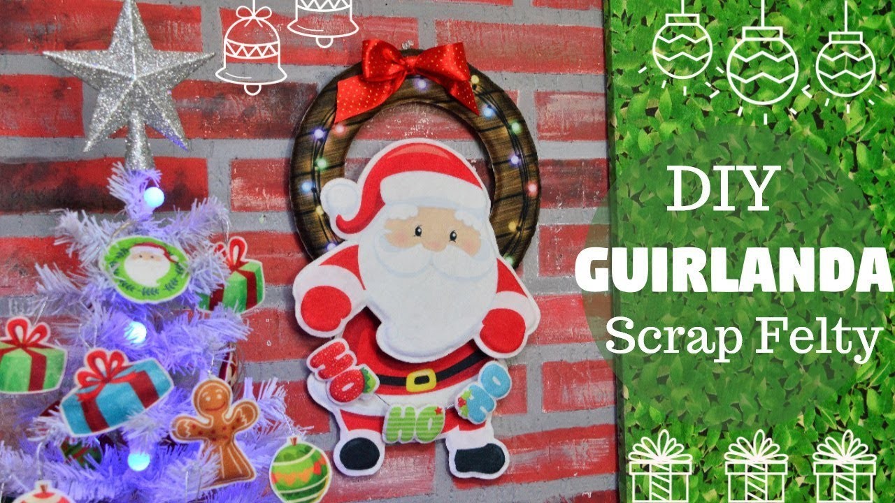 Guirlanda De Natal - Scrap Felty