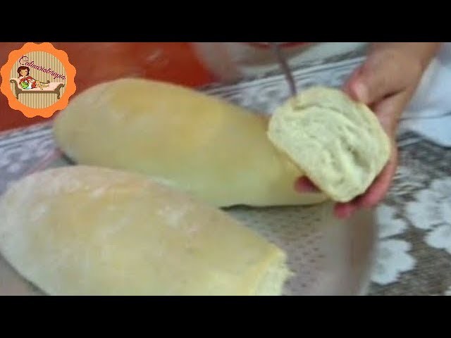 PÃO FRANCÊS CASEIRO SEM OVO E SEM LEITE