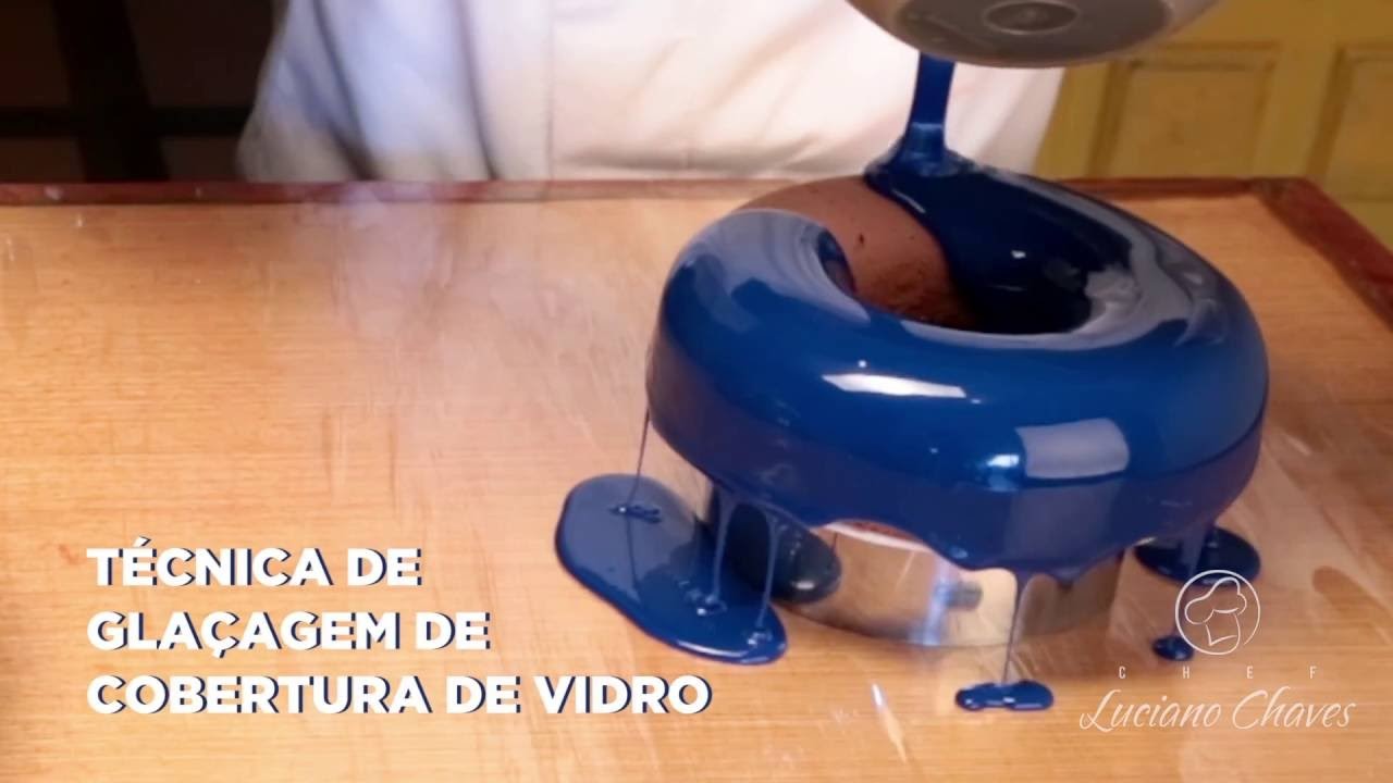 Técnica de Cobertura de Vidro - Por Chef Luciano Chaves