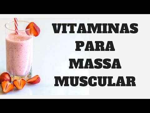 As 5 Melhores Vitaminas Para GANHAR MASSA MUSCULAR - Hipertrofia