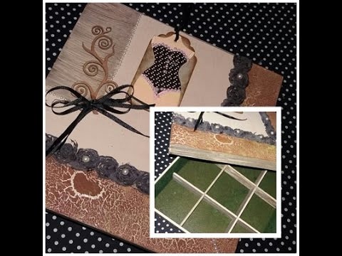 CAIXA FEMININA EM MDF