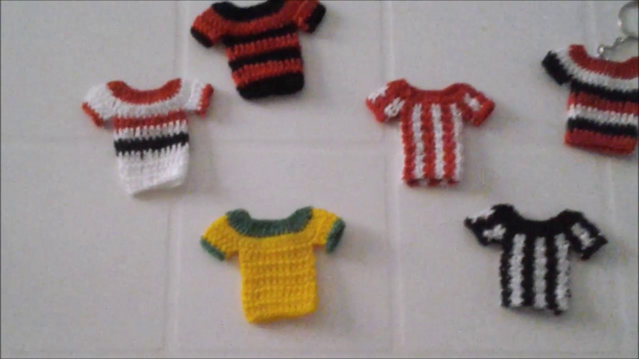 Chaveiro camisa futebol