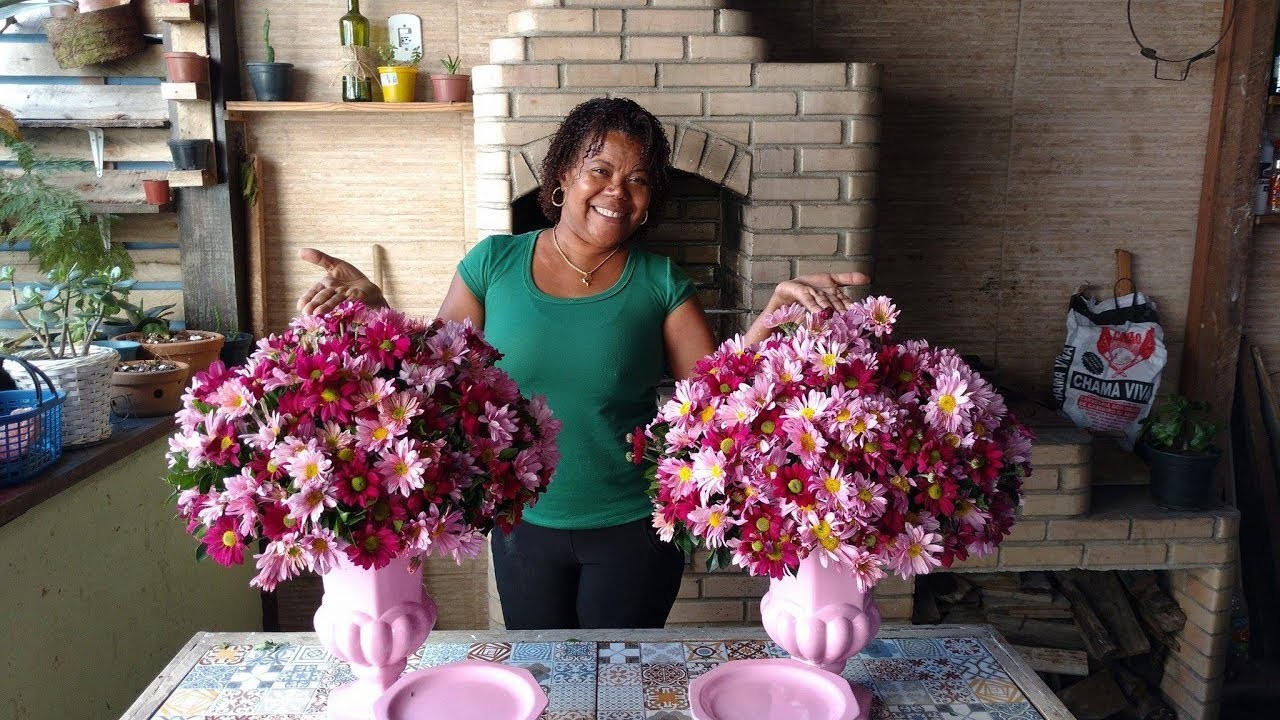 Como fazer arranjos de flores para suas festas, casamentos e aniversários - Passo a Passo
