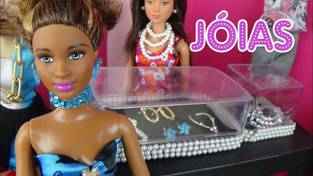 Como Fazer Jóias e Bijuterias para Barbie e Bonecas | Tutorial