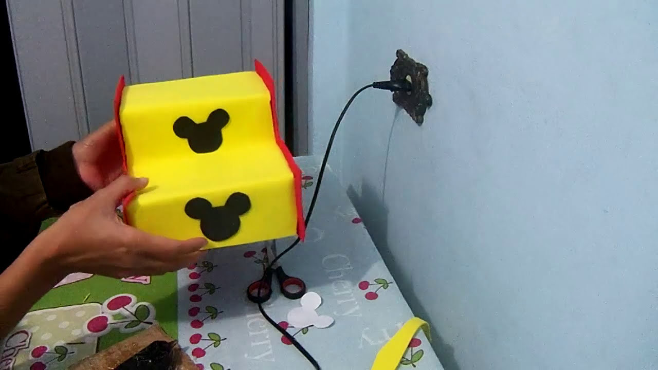 Como fazer uma Escadinha pódio para doces Mickey. DIY