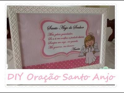 DIY Oração Santo Anjo