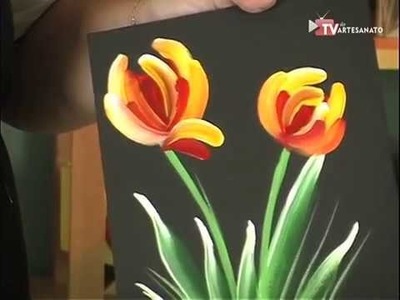 Pintura Decorativa - Tulipa