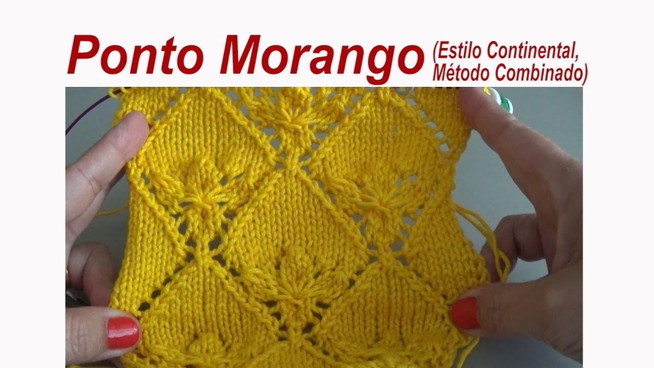Ponto Morango {Tricota Curitiba}