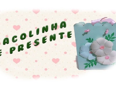 Sacolinha de Papel para Presente de Natal